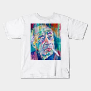 HENRY MILLER watercolor portrait .3 Kids T-Shirt